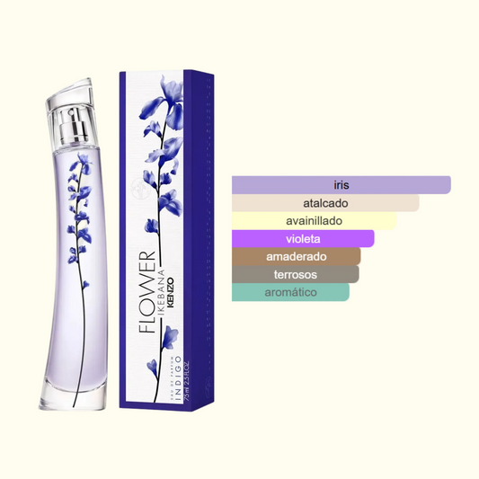 Flowers Ikebana Indigo