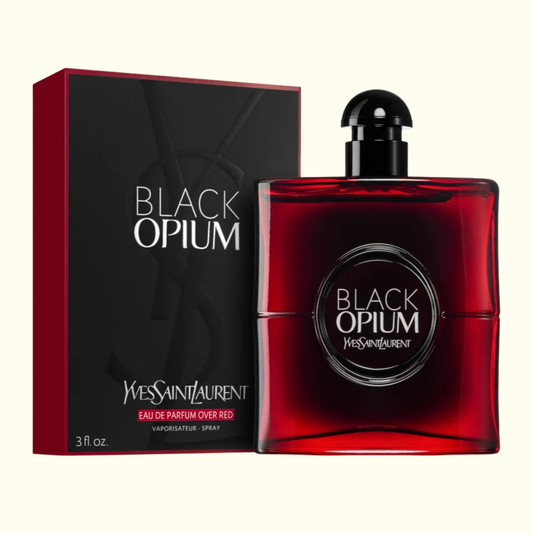 Black Opium Over Red Yves Saint Laurent