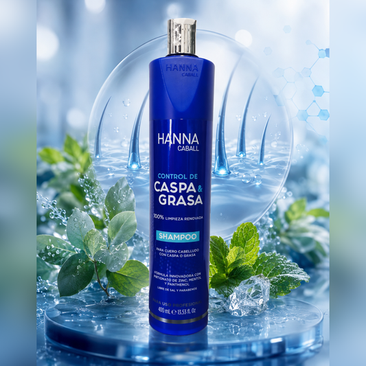 Shampoo Control de Caspa & Grasa  - Hanna Caball