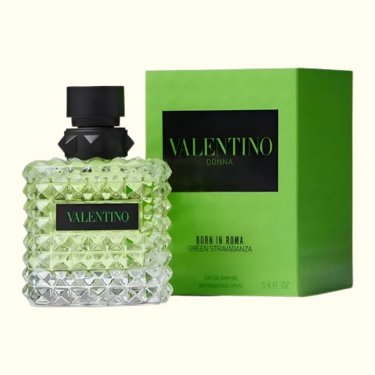 Valentino Donna Born in Roma Green Stravaganza